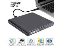 0 Portable CD DVD +/-RW Drive Slim DVD/CD ROM Rewriter Burner Writer Compatible with Laptop Desktop PC Windows Linux OS Apple Mac... 