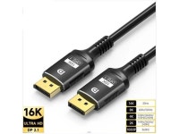 16K DisplayPort 2.1 Cable DP 2.1 Cable [up to 16K@30Hz,8K@60/120Hz,4K@240Hz] 80Gbps HDR DSC Video Display Port 2.1 Cord... 