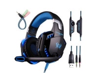 ESTONE G2000 Deep Bass Gaming Headset Earphone Headband Stereo Headphones with Mic LED Light for PC Gamer - Newegg.com
