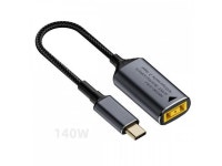 Cablecc Rectangle Jack Thinkpad X1 Input to USB-C Type-C Power 140W Charge Cable for Laptop Phone PD9V 5V 20V 7A - Newegg.com