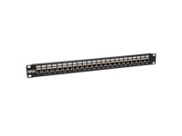 Tripp Lite 24-Port Cat6 / Cat5 Patch Panel STP Shielded RJ45 Ethernet 1U Rackmount TAA (N254-024-SH) - Newegg.com