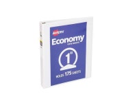 Avery Economy View Binder with 1 Inch Round Ring, White, 1 Binder (5760) - Newegg.com Avery Economy View Binder with 1 Inch Round... 