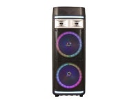 Supersonic 2 x 12 Portable Bluetooth Speaker True Wireless Technology Lights Show IQ-6612DJBT - Newegg.com