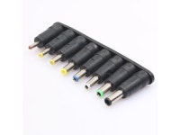 2018 Universal 8PCS AC DC Power Charger Adapter Tips For PC Laptop Computer Notebook In 1 SET Carregador de carro Black - Newegg.com
