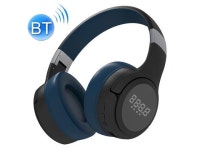 ZEALOT B28 Folding Headband Bluetooth Stereo Music Headset with Display (Black Blue) - Newegg.com