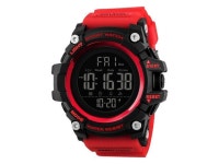 SKMEI 1384 Multifunctional Men Outdoor Fashion Noctilucent Waterproof LED Digital Watch (Red) - Newegg.com