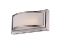 Satco 62/317 Mercer -(1) LED Wall Sconce w/ Frosted Glass - Newegg.com Satco 62/317 Mercer -(1) LED Wall Sconce w... 