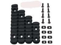 M-Lok Rails Polymer Rail Sections 5,7,9,11 Slots, L2, L3, L4, L5 Picatinny Rail Sizes, Heavy Duty Polymer Picatinny/Weaver Rails... 