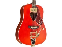 Gretsch Guitars G5034TFT Rancher Dreadnought Acoustic Guitar Savannah Sunset - Newegg.com