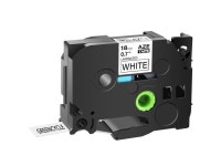 GREENCYCLE 1 Pack Compatible Brother TZe-241 TZe241 P-Touch Label Tape 18mm 0.7 Laminated White TZ-241 TZ241 for Label Maker... 