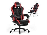 GTPLAYER Gaming Chair with Footrest, Ergonomic Game Chair for Adults and Kids, Adjustable Computer Chair with Reclining Function... 