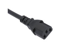 15Ft Hospital Grade Power Cord 5-15P to C13 SJT 18/3 Black - Newegg.com