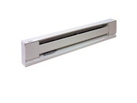 TPI corporation E2903-024SW Electric Baseboard Heater, Stainless Steel Element, 120 Volt, 375 Watts, 24 in Length, Thermostat... 