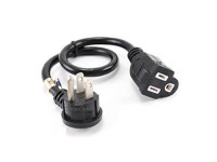 (Pc-S0412) - Newegg.ca cablesOnline 12in Flat Plug Power Extension cord/cable, NEMA 5-15P to 5-15R (Pc-S0412) - Newegg.com