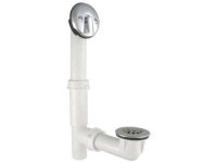 LDR Industries 180010 Trip Lever Waste and Overflow Bath Drain 1 1/2 Chrome - Newegg.com