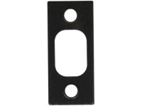 Kwikset 85072-690 Oil Rubbed Bronze Square Corner 1 x 2-1/4 Deadbolt Strike Standard on 660 Series - Newegg.com