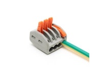(50 pieces/pin)WAGO 222-414 PCT-214 PCT214 Universal Compact Wire Wiring Connector 4 pin Conductor Terminal Block With Lever 0.08... 
