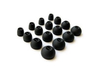 16pcs- 4XS/4S/4M/4L (B-NSEN) Comfort Noise Isolation Replacement Eartips Earbuds Adapters Compatible with Sennheiser HD 1... 