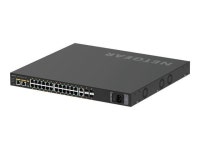 NETGEAR AV Line M4250-26G4XF-PoE+ - Switch - L3 - Managed - 24 x 10/100/1000 (PoE+) + 2 x 10/100/1000 + 4 x 1 Gigabit / - Newegg.... 