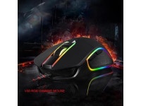 MOTOSPEED V30 Mouse Gaming 3500 DPI 6 Buttons Wired Gaming Mouse RGB Backlit Ergonomic Mice For Laptop PC Mini Mouse Black... 