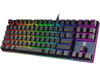 LED Backlit Wired Keyboard with Blue Switches, Fully Programmable, Anti-Ghosting 87 Keys for PC Laptop, Sixgill K1 - Newegg.com