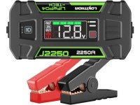 LOKITHOR J2250 12V Jump Starter Lithium Iron Phosphate (LiFePO4) Car Starter Battery for Upto 8.0L Gas and 6.0L Diesel Engines... 