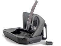 Voyager 5200 UC - Bluetooth Single-Ear (Monaural) Headset with Charging Case & Dongle - Newegg.com