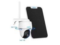 2K HD Night Vision 2-Way Talk Smart PIR Detection No WiFi Needed, Reolink Go PT Plus + White Solar Panel - US Version - Newegg.com
