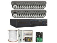 GW Security VBX32CHP13 32 CH Security DVR 32 x 1/3 Inches Effio CCD Security Camera. 700 TV lines, 3.6 mm Lens, 26 IR LEDs, 66... 