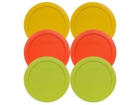 Pyrex 7201-PC Round 4 Cup Storage Container Lids for Glass... ca Pyrex 7201-PC Round 4 Cup Storage Container Lids for Glass Bowls... 