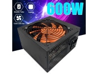 MAX 600W Power Supply PC PSU Gaming Quiet 120mm Fan 24pin 12V... ca MAX 600W Power Supply PC PSU Gaming Quiet 120mm Fan 24pin 12V... 