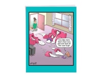NobleWorks - Naughty Dog - Funny Pet Animal Happy Birthday Greeting Card with Envelope (Big 8.5 x 11 Inch) J7327BDG-US - Newegg.com