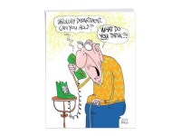 Hilarious Happy Birthday Card for Grandpa, Dad, Men - Bday Notecard with Envelope (8.5 x 11 Inch) J7262BDG-US - Newegg.com