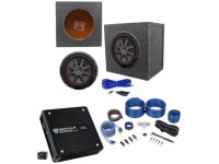 Kicker 43CVR102 COMPVR 10 700W Car Subwoofer+Mono Amplifier+Sealed Box+Amp Kit - Newegg.com