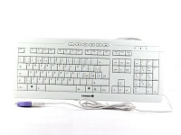 Refurbished: New Cherry G230 Multimedia white Slim USB/PS2... com Refurbished: New Cherry G230 Multimedia white Slim USB/PS2... 