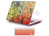 Pattern Hard Shell Protective Case & Keyboard Cover Only Compatible with MacBook Air 13 Inch Model A1369/A1466 - Birds - Newegg.com