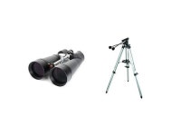 SkyMaster 25X100 ASTRO Binoculars with deluxe carrying case & Heavy-Duty Altazimuth Tripod - Newegg.com