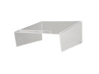 Acrylic Angled Telephone Stand 102Inch Wide x 95Inch Deep x 47Inch High Clear ATS580 - Newegg.com