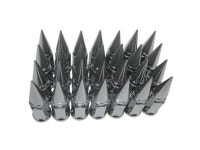 32 Chrome 1/2 Universal 2pc Extended Spike Lug Nut M1/2-20 Conical Seat Hex 3/4 - Newegg.com 32 Chrome 1/2 Universal 2pc... 