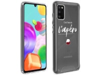 Back Cover For Samsung Galaxy A41 printed Happy Hour Made In France Shockproof - Newegg.com