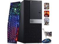 Refurbished: Dell Optiplex 5040 Tower Gaming PC Desktop Computer Intel Quad Core i5-6500 16GB DDR4 Ram 1TB SSD BTO RGB Keyboard... 