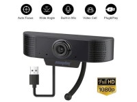1080P Webcam with Microphone, Easyday USB 2.0 Desktop Laptop Computer Web Camera with Auto Light Correction, Plug and Play, for... 