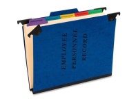 Pendaflex® Hanging-Style Personnel Folder, 9 1/2 x 11 3/4, 2 Expansion, 65% Recycled , Blue - Newegg.com