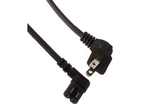 samsung 3903-000853 right angle 2-prong tv power cord, 5ft length - Newegg.com
