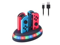 Joy-Cons Charging Dock for Nintendo Switch,Fast Charging Station with Marqueen Indicator Lights,4 in 1 Switch Controller Charging... 