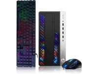 Refurbished: HP Gaming PC Desktop Computer - Intel Quad I5-7500 up to 3.8GHz, 32GB DDR4 Memory, 128G SSD + 3TB, GeForce GTX 1660... 