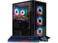 STGAubron Gaming Desktop PC, Radeon RX 580 8G GDDR5, Intel 10th Gen G5905 3.5G, 16G RAM, 512G SSD, WiFi, BT 5.0, RGB Fan x 4, RGB... 
