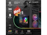 STGAubron Gaming Desktop PC, Radeon RX 560 4G GDDR5, Intel 10th Gen G5905 3.5G, 16G DDR4, 512G SSD, 600M WiFi, BT 5.0, RGB Fan x... 