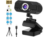 Computer Monitor with Camera and Microphone,1080P HD Webcam with Microphone,USB Plug and Play,110-degree Wide-Angle Streaming... 