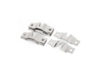 Photo Frame Hanging Double Holes Hook Hanger Silver Tone 48mmx15mmx5mm 10pcs - Newegg.com